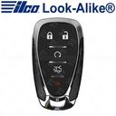 Ilco Chevrolet Smart Key - 5B Trunk / Remote Start - PRX-GM-5B11 - Replaces: HYQ4ES