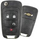 Strattec 2010 - 2021 Chevrolet Equinox Sonic Remote Flip Key - 4B Remote Start - 5913597