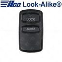 Ilco Mitsubishi Keyless Entry Remote - 2B - RKE-MITS-2B3 - Replaces: MR587978