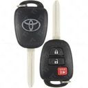 2012 - 2016 Toyota Prius C Remote Head Key 3B - HYQ12BDM - Non Transponder