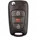 2012 - 2013 Kia Sportage Remote Flip Key 3B Gen 1 - NYOSEKSAM11ATX (SL) - High Security