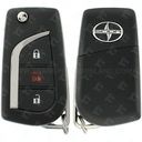 2014 - 2015 Scion tC 10 Series High Security Remote Flip Key