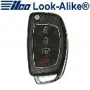 Ilco Hyundai Remote Flip Key - 4B Trunk - Replaces: 95430-C1210 - FLIP-HYU-4B2