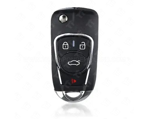 [TIK-KYD-NB22-4] KEYDIY GM / Buick 4B Trunk Flip Key Style Built-in Chip - NB22-4 (RED)