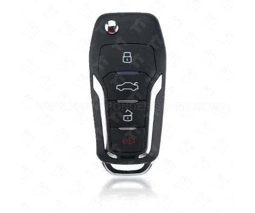 [TIK-KYD-ZB12-4] KEYDIY Ford 4B Trunk Flip Key Style Smart Key - ZB12-4 (YELLOW)