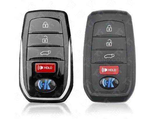 [TIK-KYD-TIB01-4] KEYDIY Toyota 4B Hatch Smart Key Style w/ Universal 8A  - TIB01-4 (GREEN)