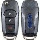 Strattec 2015 - 2024 Ford 3 Button High Security Remote Head Flip Key - 5923667