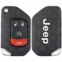 2018 - 2024 Jeep Wrangler Gladiator SMART Remote Flip Key - 4B Starter SIP22 FIAT Keyway