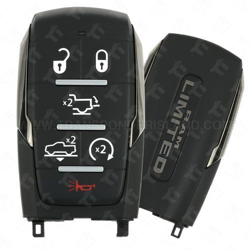 [TIK-DOG-79] 2019 - 2024 Ram 1500 Limited Smart Key 6B Starter / Tailgate / Air Suspension - OHT-4882056 - 433 MHz