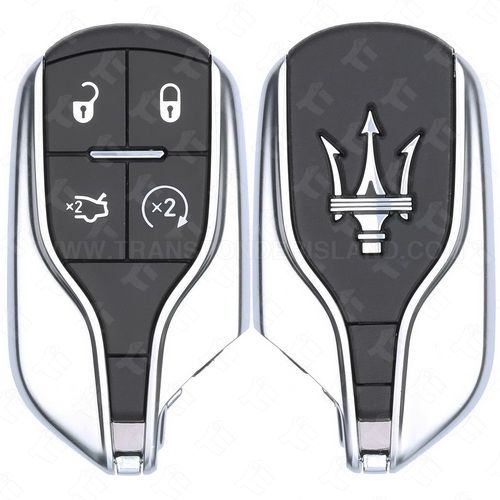 [TIK-MAS-02] 2014 - 2016 Maserati Ghibli, Quattroporte Smart Key 4B Trunk / Remote Start - M3N-7393490