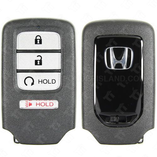 [TIK-HON-109] 2020 - 2022 Honda Ridgeline Smart Key 4B Remote Start - KR5T41-Brand New No Memory