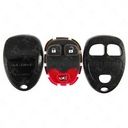 GM New Style Keyless Entry Remote Shell and Ridged Rubber Pad 3B