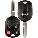 REFURBISHED 2007 - 2011 Mazda Tribute 4 Button Remote Head Key