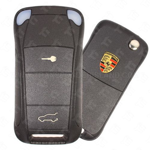 [TIK-POR-06N] 2004 - 2005 Porsche Cayenne Remote Head Flip Key
