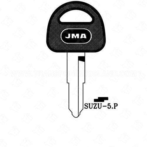 [TIK-JMA-SUZU5P] JMA Suzuki Motorcycle Double Sided 5 Cut Plastic Head Key Blank SUZU-5.P SUZ11P