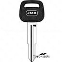 JMA Toyota 8 Cut Plastic Head Key Blank TOYO-10.P1 TR39P
