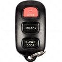 PRE-OWNED 1999 - 2003 Toyota Sienna Keyless Entry Remote - 4B Pink Lock / Power Door GQ43VT14T