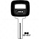 JMA Volvo High Security 4 Track Plastic Head Key Blank NE-40.P S66NNP