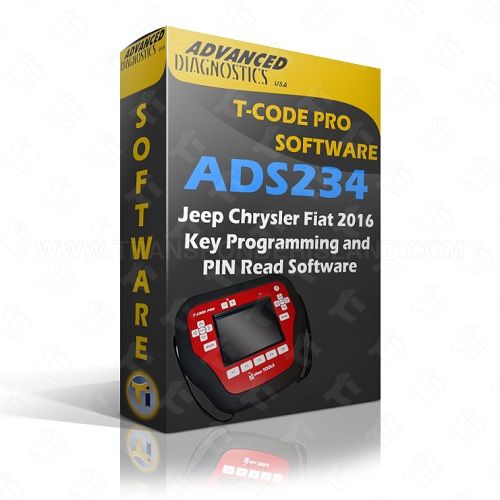 [TIT-ADS-234] Jeep Chrysler Fiat 2016 Key Programming and PIN Read Software